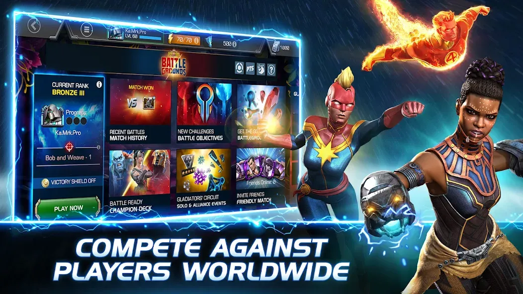 Marvel Contest of Champions (Марвел Соревнование Чемпионов) [МОД: Много монет, Открытые уровни и Мега MOD] Screenshot 5