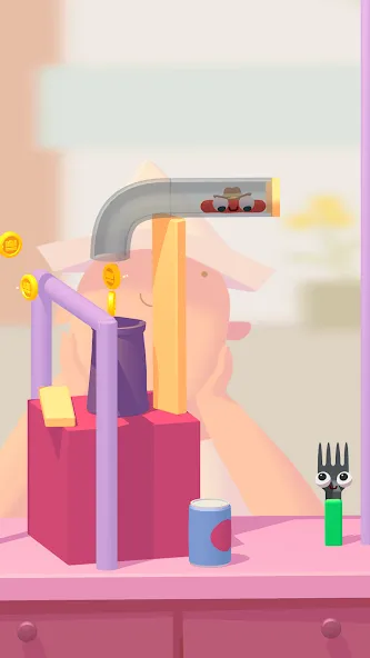 Fork N Sausage (Форк энд Сосидж) [МОД: Бесконечные деньги, Монеты и Мега MOD] Screenshot 3