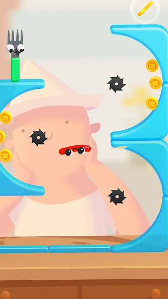 Fork N Sausage (Форк энд Сосидж) [МОД: Бесконечные деньги, Монеты и Мега MOD] Screenshot 5