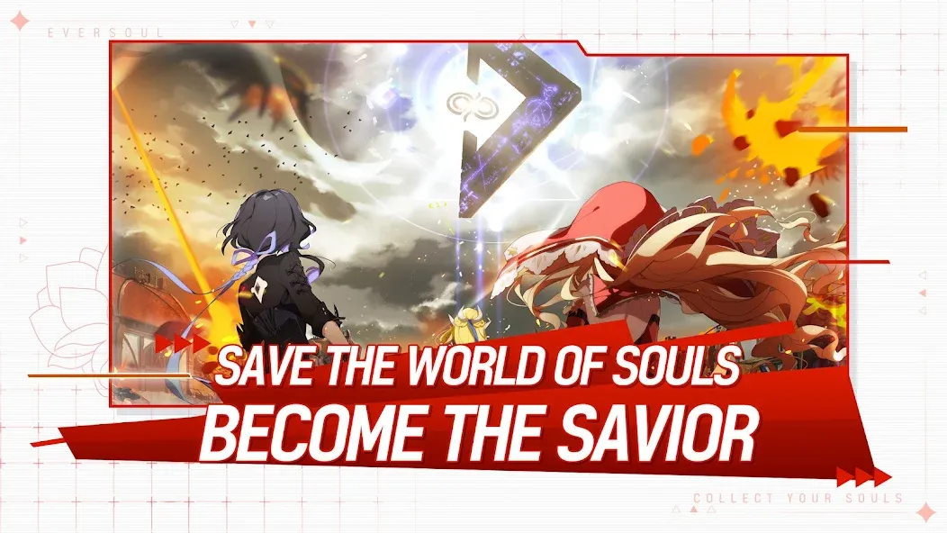 Eversoul (Эверсоул) [МОД: Меню, Бесконечные монеты и Открытые уровни] Screenshot 2