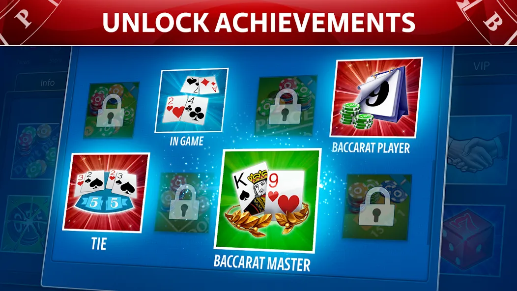 Baccarat Online: Baccarist [МОД: Много монет, Открытые уровни и Мега MOD] Screenshot 5