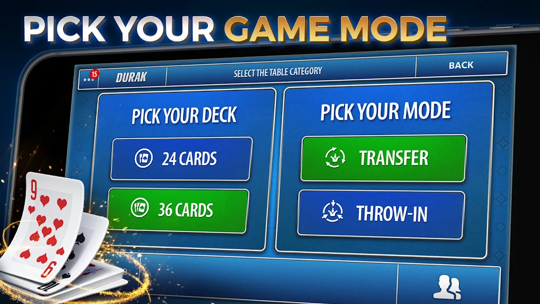 Durak Online by Pokerist [МОД: Много денег, Монет и Все открыто] Screenshot 5