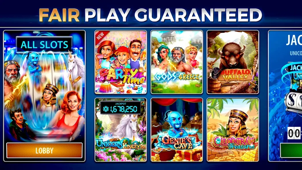 Vegas Casino & Slots: Slottist [МОД: Деньги, Монеты и Меню MOD] Screenshot 1