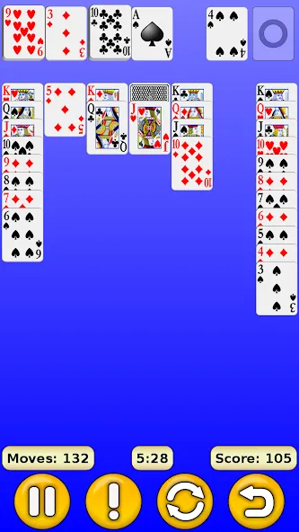 Solitaire [МОД: Деньги, Монеты и Меню MOD] Screenshot 3