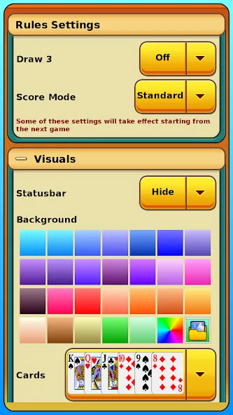 Solitaire [МОД: Деньги, Монеты и Меню MOD] Screenshot 5