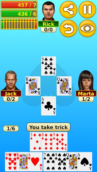 Spades [МОД: Меню, Бесконечные монеты и Открытые уровни] Screenshot 2