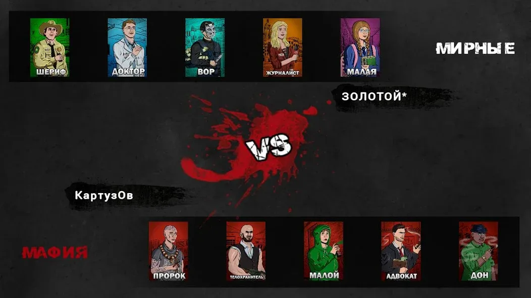 Mafia 1x1 [МОД: Много монет, Открытые уровни и Мега MOD] Screenshot 5