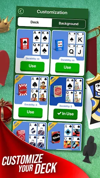 Solitaire + Card Game by Zynga [МОД: Много денег, Монет и Все открыто] Screenshot 4