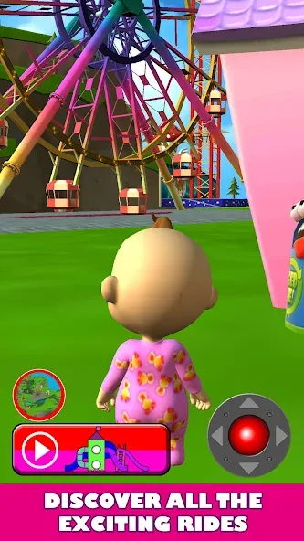 Talking Babsy Baby [МОД: Много денег, Монет и Все открыто] Screenshot 3