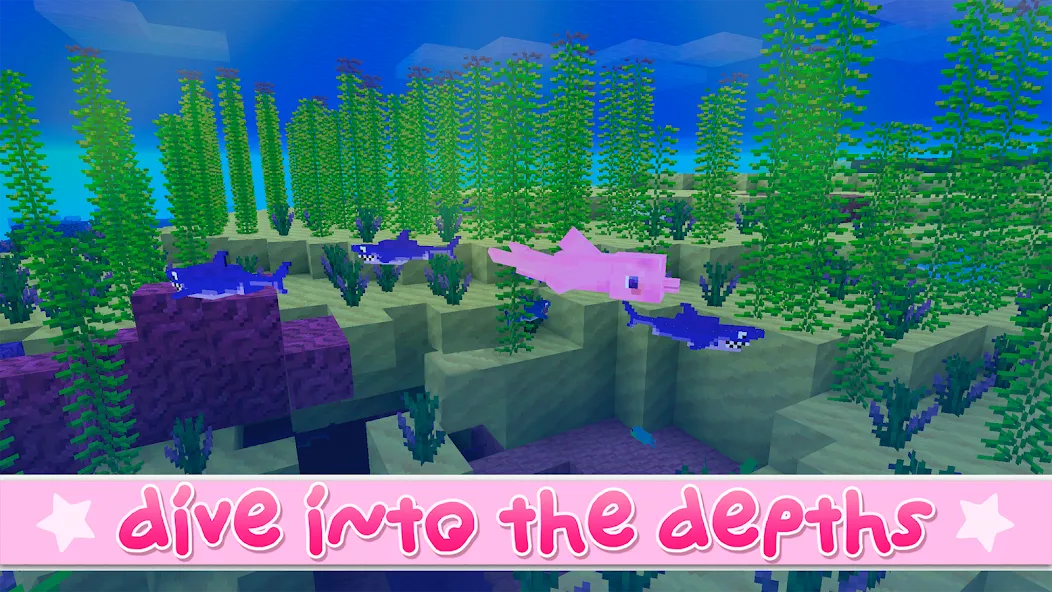 Kawaii World - Craft and Build (Кавайи Ворлд) [МОД: Много денег, Монет и Все открыто] Screenshot 5