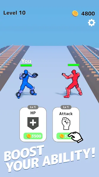 Draw Action: Freestyle Fight (Дроу Экшн) [МОД: Бесконечные деньги, Монеты и Мега MOD] Screenshot 4
