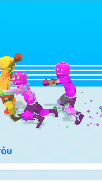 Block Fighter: Boxing Battle (Блок Файтер) [МОД: Много монет, Открытые уровни и Мега MOD] Screenshot 3