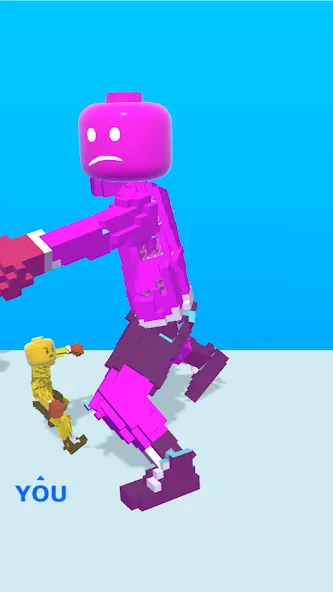 Block Fighter: Boxing Battle (Блок Файтер) [МОД: Много монет, Открытые уровни и Мега MOD] Screenshot 4