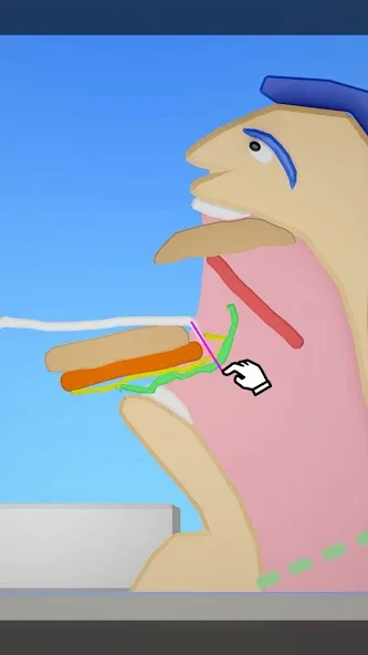 Eating Simulator: Physics Food (Итинг Симулятор) [МОД: Меню, Бесконечные монеты и Открытые уровни] Screenshot 3