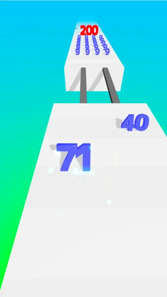Number Master: Run and merge (Намбер Мастер) [МОД: Меню, Бесконечные монеты и Открытые уровни] Screenshot 3