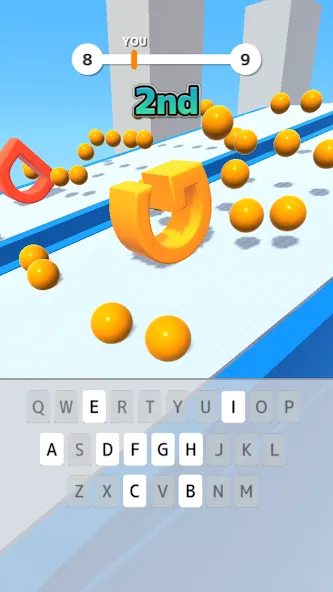 Type Spin: alphabet run game (Тайп Спин) [МОД: Много денег, Монет и Все открыто] Screenshot 3