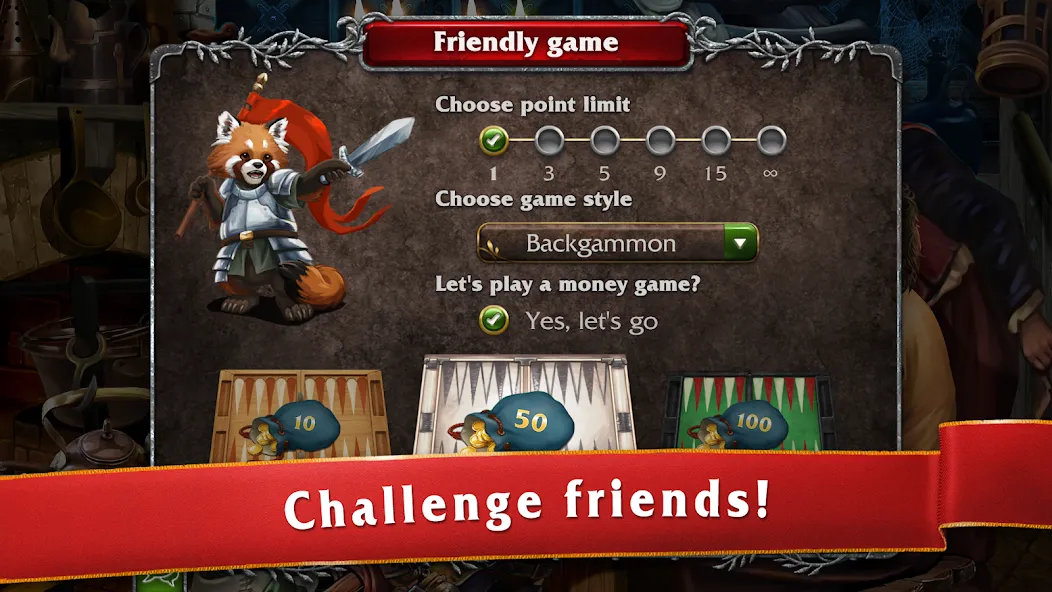 Backgammon Masters [МОД: Меню, Бесконечные монеты и Открытые уровни] Screenshot 2