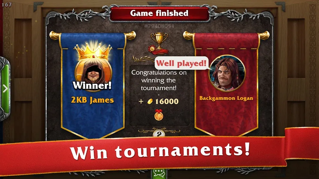Backgammon Masters [МОД: Меню, Бесконечные монеты и Открытые уровни] Screenshot 4
