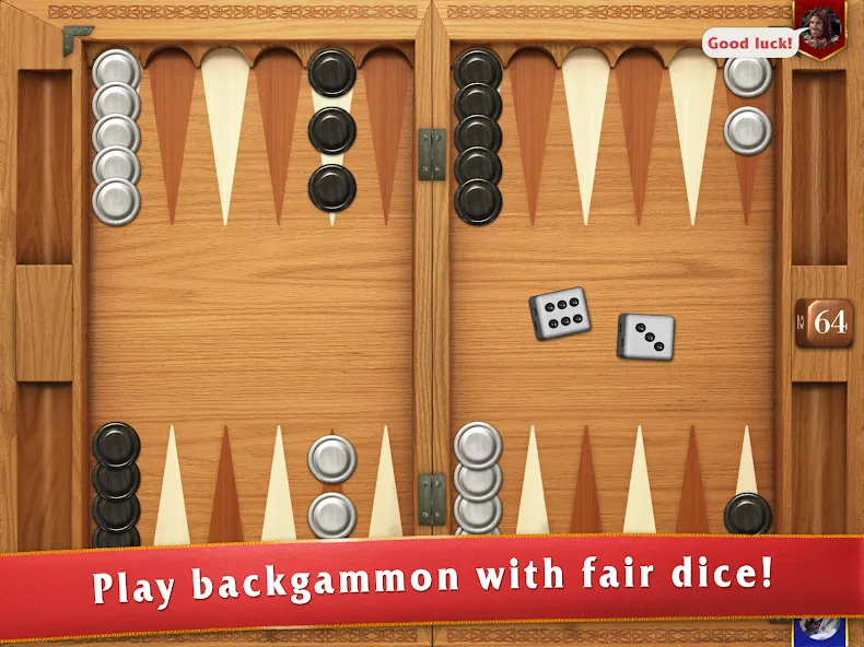 Backgammon Masters [МОД: Меню, Бесконечные монеты и Открытые уровни] Screenshot 5