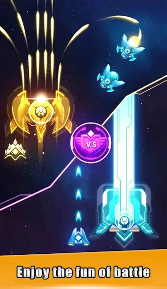 Galaxy Attack - space shooting (Гэлакси Атак) [МОД: Деньги, Монеты и Меню MOD] Screenshot 3
