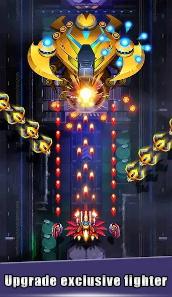Galaxy Attack - space shooting (Гэлакси Атак) [МОД: Деньги, Монеты и Меню MOD] Screenshot 5