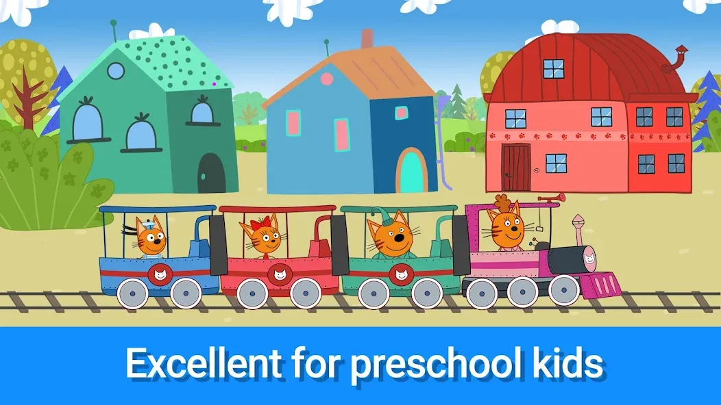 Kid-E-Cats: Mini Games [МОД: Деньги, Монеты и Меню MOD] Screenshot 3
