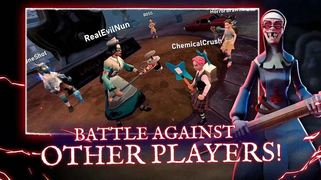 Horror Brawl (Хоррор Броул) [МОД: Много денег, Монет и Все открыто] Screenshot 2