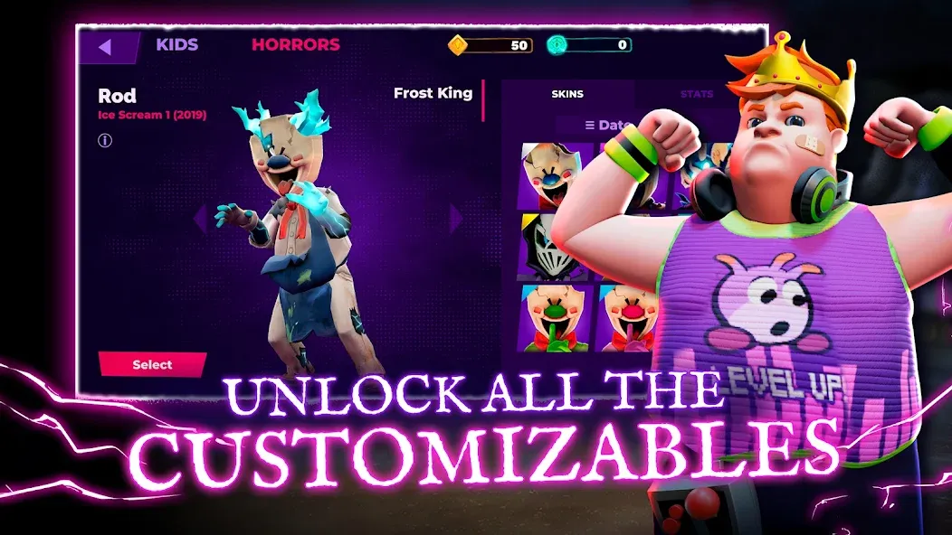 Horror Brawl (Хоррор Броул) [МОД: Много денег, Монет и Все открыто] Screenshot 4