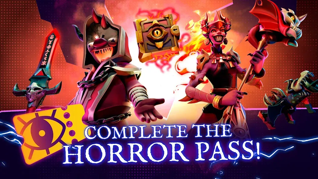 Horror Brawl (Хоррор Броул) [МОД: Много денег, Монет и Все открыто] Screenshot 5