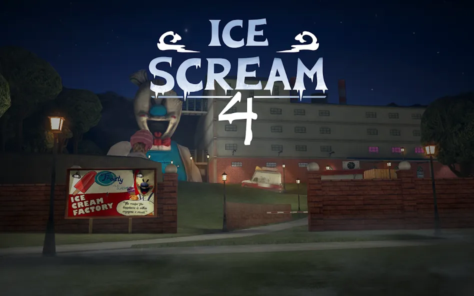 Ice Scream 4: Rod's Factory (Айс Скрим 4) [МОД: Все открыто, Дополнительные деньги и Меню MOD] Screenshot 1