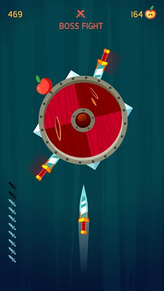 Knife Hit (На русский язык   переводится как Удар ножом) [МОД: Меню, Бесконечные монеты и Открытые уровни] Screenshot 5