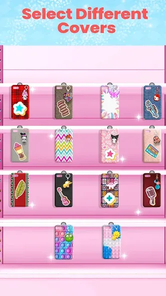 Phone Case DIY: Mobile Cover (Фоун Кейс ДИИ делай сам) [МОД: Бесконечные деньги, Монеты и Мега MOD] Screenshot 4