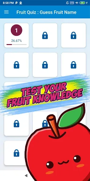 Guess the fruit name game [МОД: Все открыто, Дополнительные деньги и Меню MOD] Screenshot 2