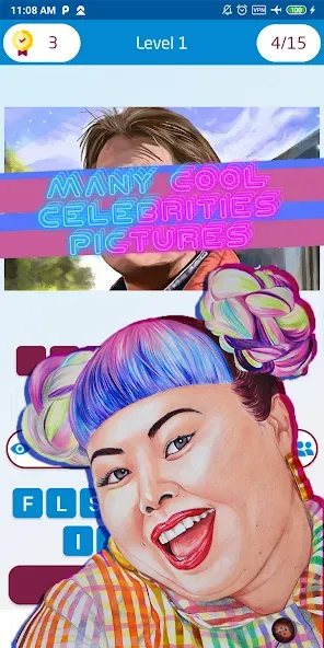 guess celebrity [МОД: Все открыто, Дополнительные деньги и Меню MOD] Screenshot 4