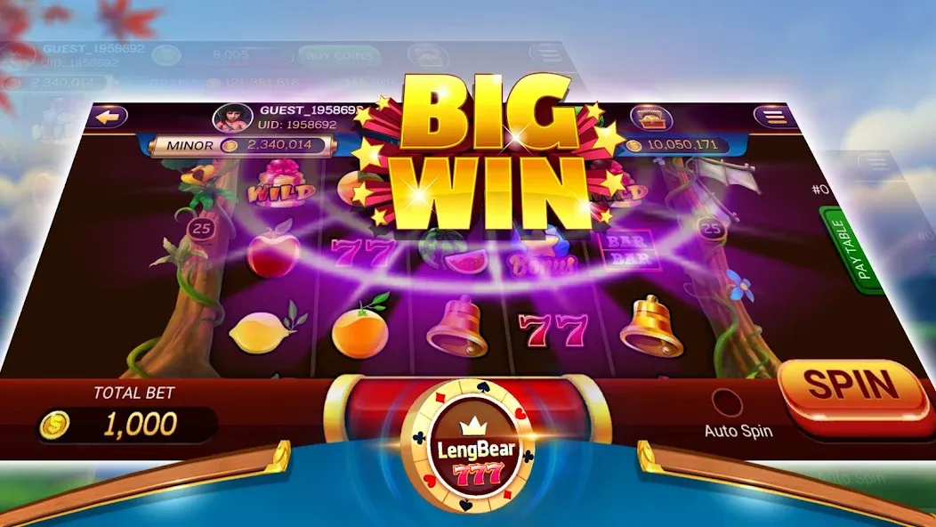 LengBear 777 - Khmer Games (Ленгбир 777) [МОД: Все открыто, Дополнительные деньги и Меню MOD] Screenshot 3