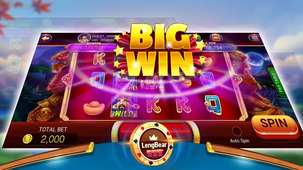 LengBear 777 - Khmer Games (Ленгбир 777) [МОД: Все открыто, Дополнительные деньги и Меню MOD] Screenshot 4