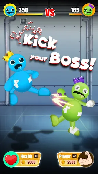 Kick The Rainbow Monster (Кик зе Рэйнбоу Френдс) [МОД: Все открыто, Дополнительные деньги и Меню MOD] Screenshot 5