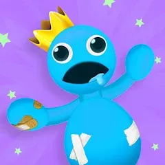 Скачать Kick The Rainbow Monster (Кик зе Рэйнбоу Френдс) [МОД: Все открыто, Дополнительные деньги и Меню MOD] | Взлом Kick The Rainbow Monster на Андроид