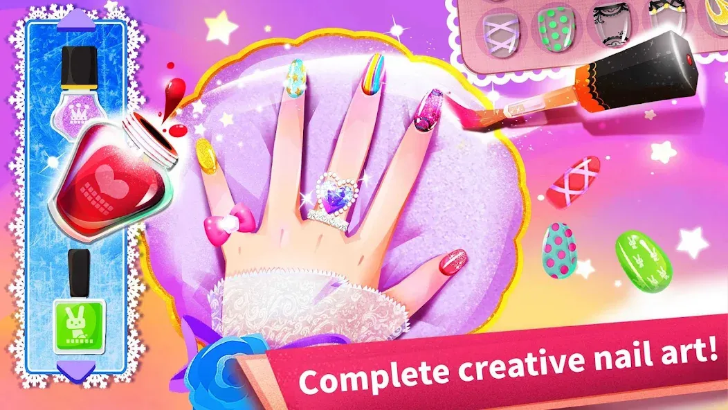 Little Panda: Princess Salon [МОД: Меню, Бесконечные монеты и Открытые уровни] Screenshot 4