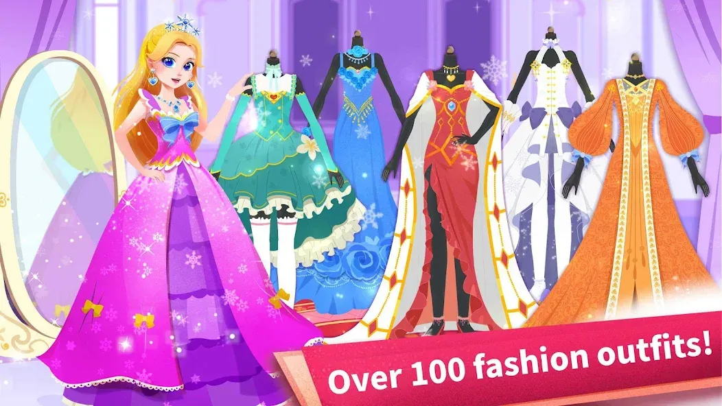 Little Panda: Princess Salon [МОД: Меню, Бесконечные монеты и Открытые уровни] Screenshot 5