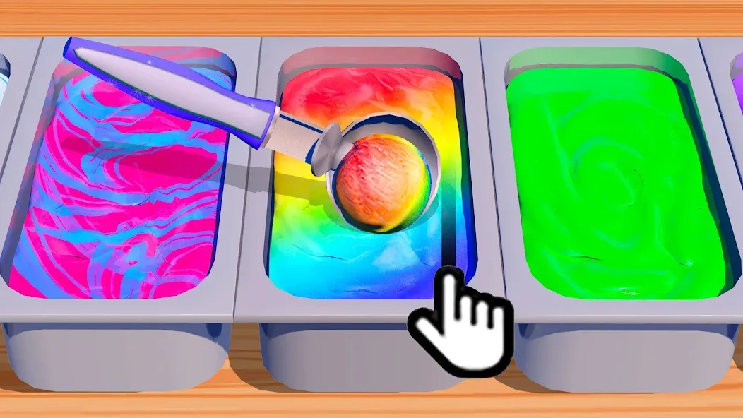 Ice Cream Games: Rainbow Maker (Айс Крем Геймс) [МОД: Все открыто, Дополнительные деньги и Меню MOD] Screenshot 3