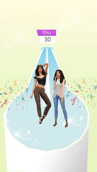 Fashion Battle - Girl Dress Up [МОД: Все открыто, Дополнительные деньги и Меню MOD] Screenshot 2