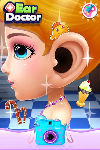 Ear Doctor [МОД: Все открыто, Дополнительные деньги и Меню MOD] Screenshot 4