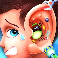Скачать Ear Doctor [МОД: Все открыто, Дополнительные деньги и Меню MOD] | Взлом Ear Doctor на Андроид