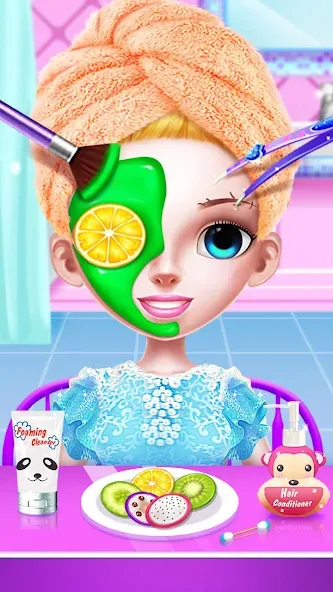 Princess Makeup Salon [МОД: Деньги, Монеты и Меню MOD] Screenshot 1