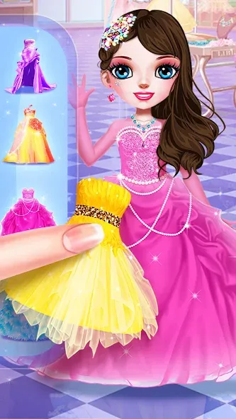 Princess Makeup Salon [МОД: Деньги, Монеты и Меню MOD] Screenshot 3