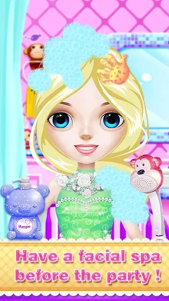 Princess Makeup Salon [МОД: Деньги, Монеты и Меню MOD] Screenshot 4