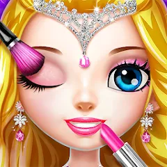 Скачать Princess Makeup Salon [МОД: Деньги, Монеты и Меню MOD] | Взлом Princess Makeup Salon на Андроид