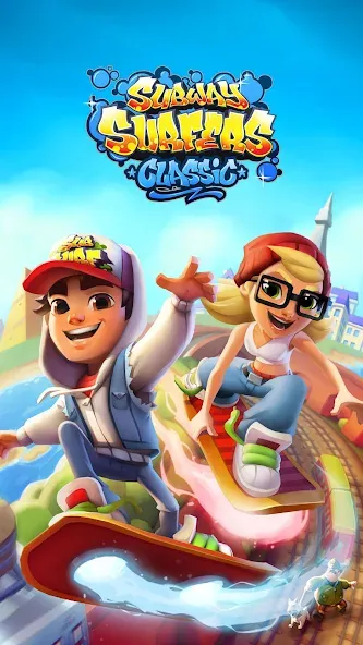 Subway Surfers (абвей Серферс) [МОД: Деньги, Монеты и Меню MOD] Screenshot 1