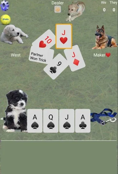 K9 Euchre (К9 Юкер) [МОД: Меню, Бесконечные монеты и Открытые уровни] Screenshot 2